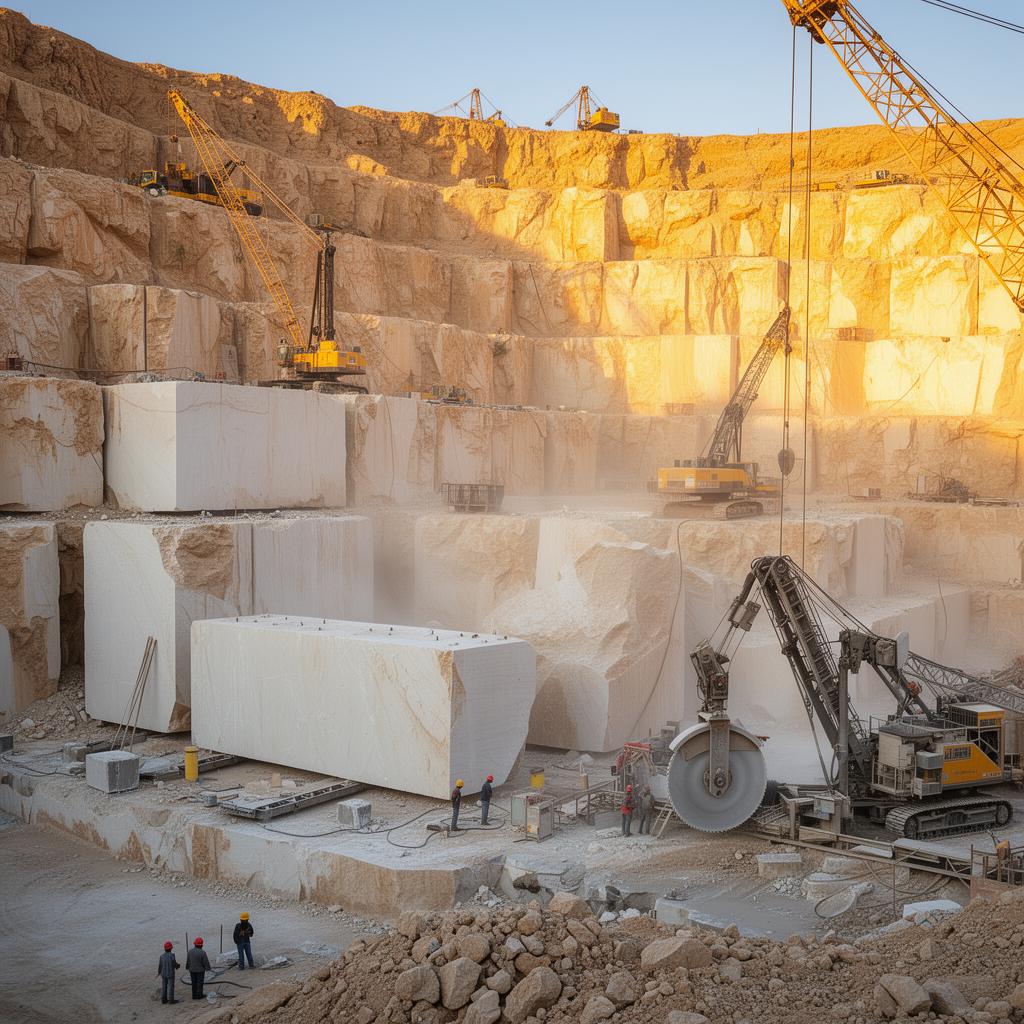 Egyptian stone quarry