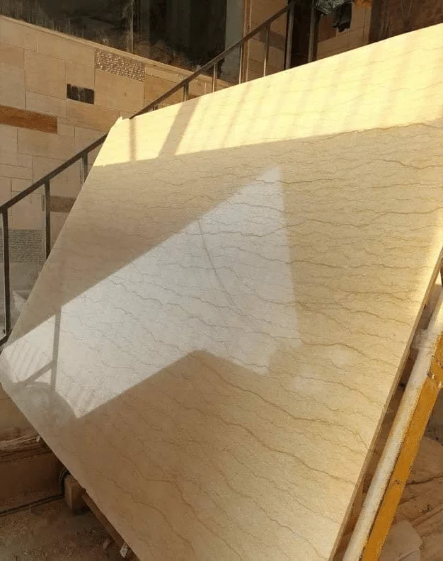 Silvia marble creamy Egyptian beige stone slab