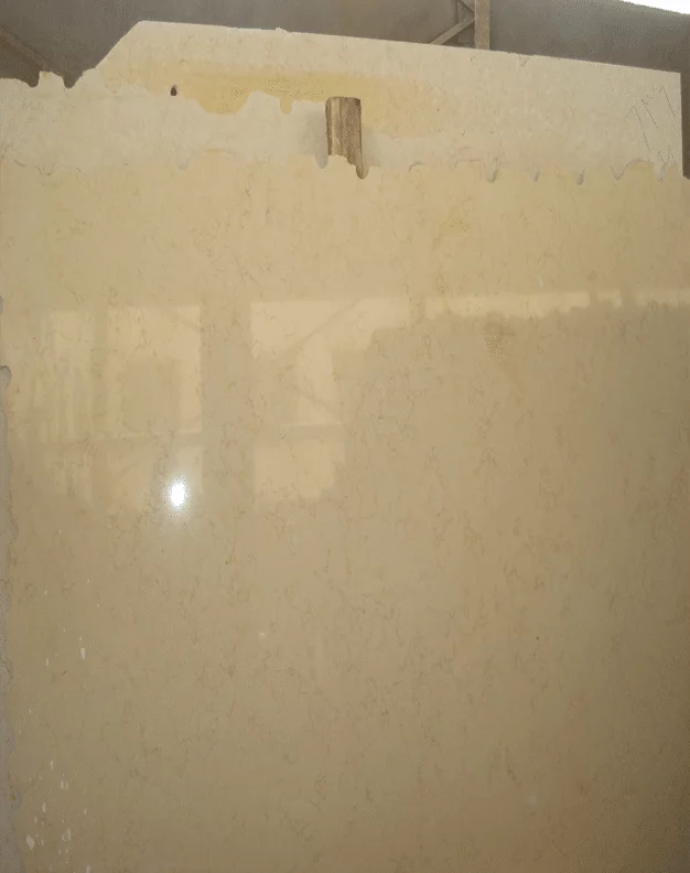 Sunny marble Egyptian golden-beige stone slab