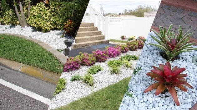 white marble landscape rock