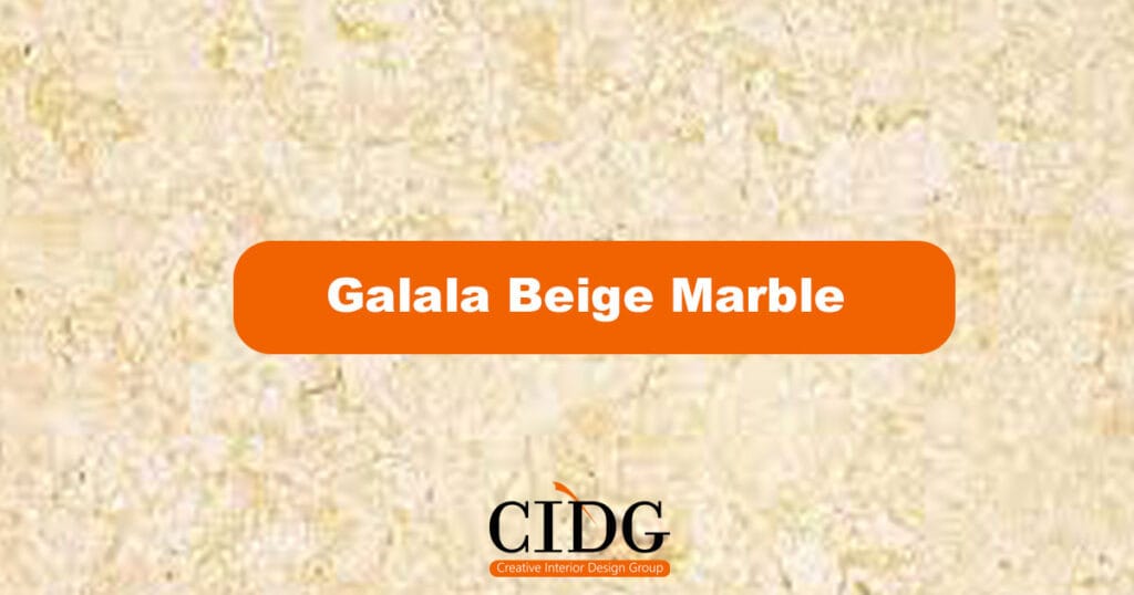 Galala marble creamy Egyptian beige stone slab